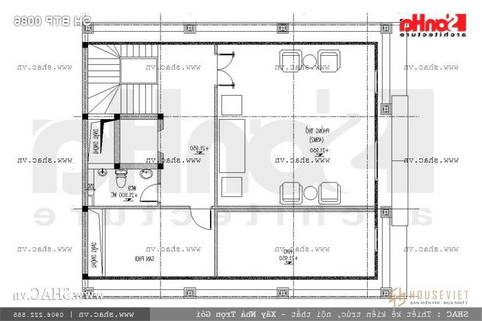 Sơ đồ tầng áp mái sh btp 0086