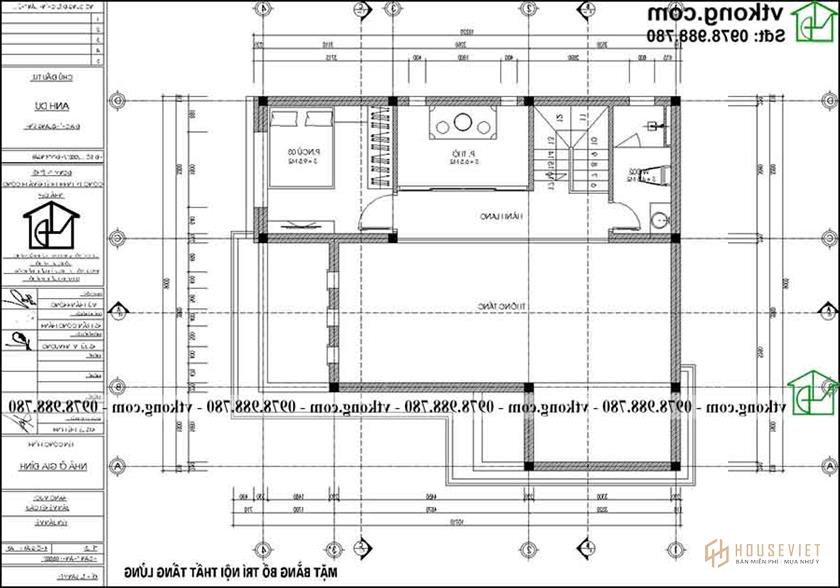 Mẫu Nhà Cấp 4 Gác Lửng 9x11m Đẹp Tiện Nghi Tại Hà Tĩnh Nc4142