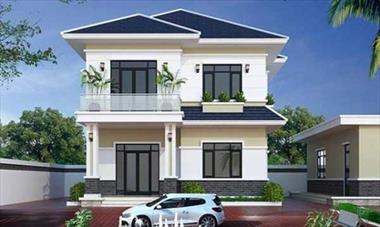 Các mẫu nhà 90m2 2 tầng đẹp được đánh giá cao trong năm