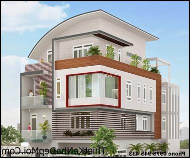 Biệt thự Châu Âu hiện đại 3 tầng 1 tum anh Phong Hải Phòng