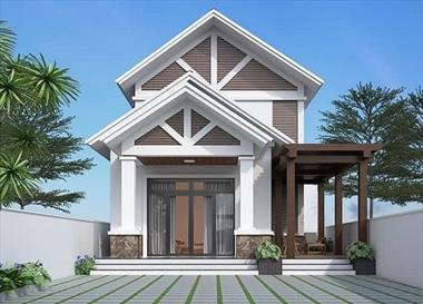 Top 10 mẫu vẽ cấp 4 hấp dẫn nhất có gác lửng 5 × 15