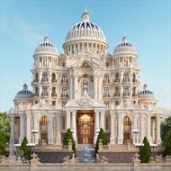 Mẫu biệt thự lâu đài tân cổ điển 6 tầng (TGĐ: Ông Thiết - Vĩnh Long) BT62554