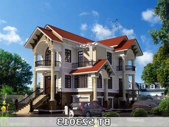 Hình ảnh biệt thự 3 tầng BT523013