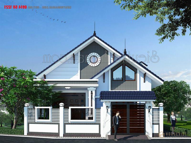 Hồ sơ thiết kế nhà 1 tầng mái thái 120m2 BT2270422