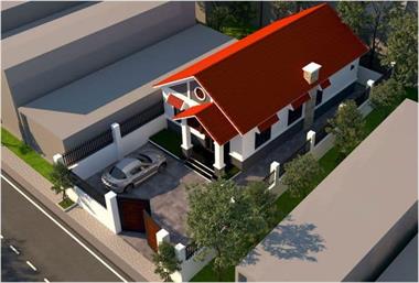 Mẫu Thiết Kế Nhà Cấp 4 Diện Tích 5x10m Đẹp Và Tiện Nghi