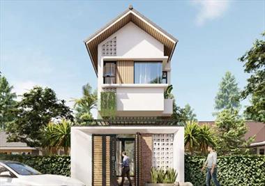 Mẫu nhà 2 tầng 3 phòng ngủ nhìn ai cũng muốn xây.