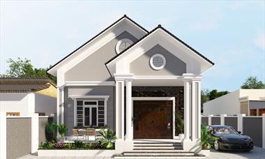 Mê mẩn với những mẫu nhà cấp 4 5 × 20 đẹp tiết kiệm chi phí xây dựng