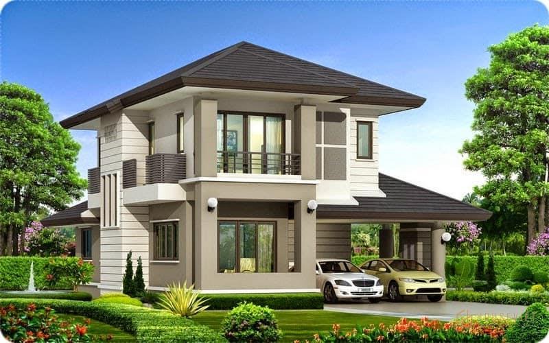 Không gian sân vườn được cắt tỉa đẹp mắt, thơ mộng và lãng mạn