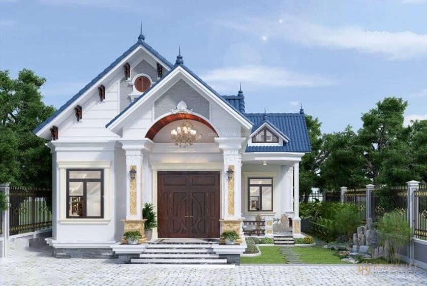Mẫu Nhà Cấp 4 120m2 3 Phòng Ngủ 1 Phòng Thờ Đẹp Nhất Năm