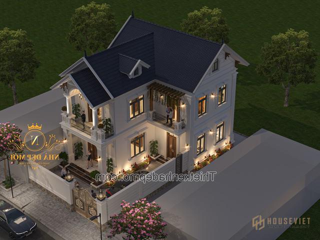 Nhà đẹp 2 tầng 100m2 mái thái