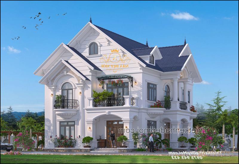 nhà mái thái 2 tầng đẹp