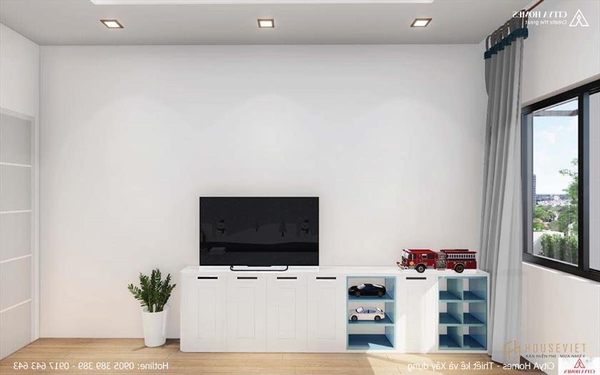 Nội thất được sắp xếp rất hợp lý trong phòng