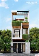 Nhà phố 2,5 tầng dành cho gia chủ yêu thiên nhiên - nhà chị Trâm ở Nha Trang