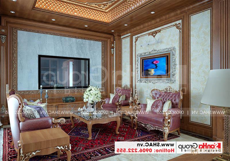 Mẫu biệt thự tân cổ điển 3 tầng 15m x 20m kết hợp kinh doanh tại Hải Phòng - SH BTP 0149 11 Thiết kế nội thất văn phòng ấn tượng với nội thất gỗ tự nhiên