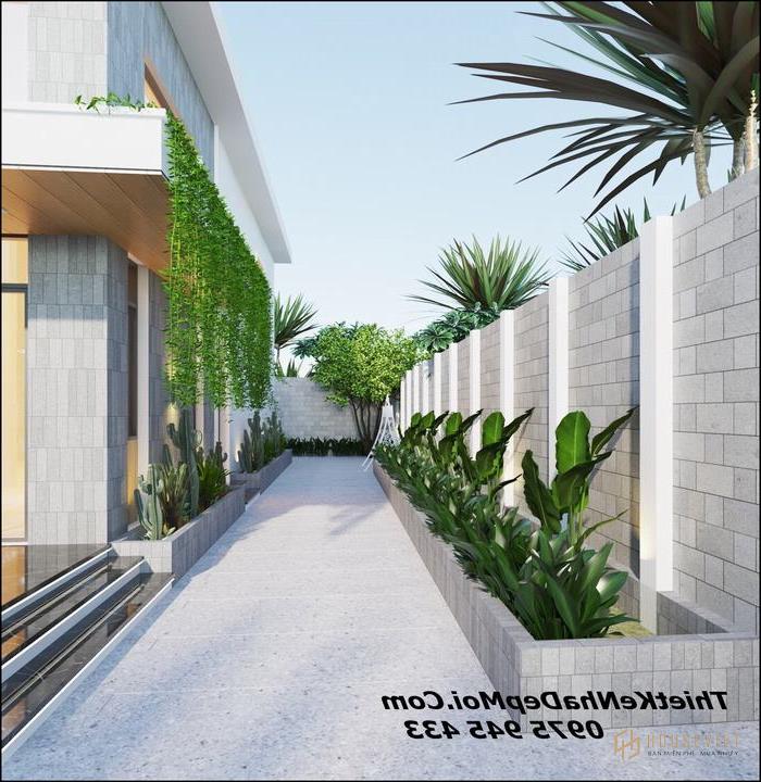 image maison de jardin moderne à 1 étage 