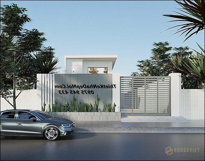 Conception de maison moderne avec mezzanine 100m2