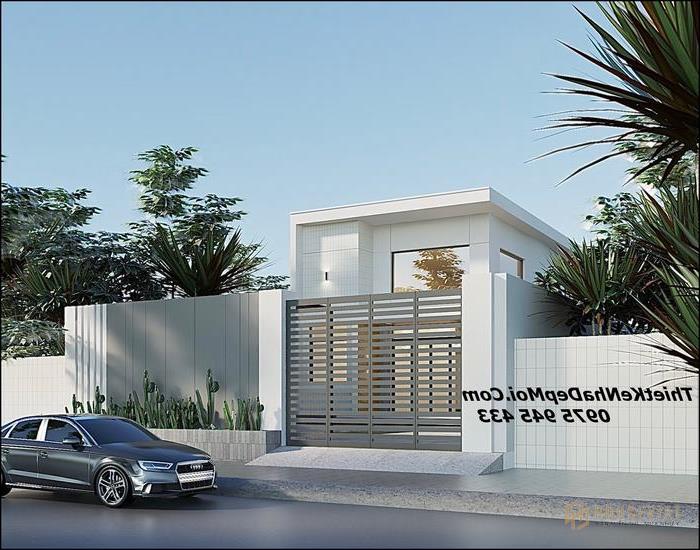 Façade maison mezzanine 1 étage