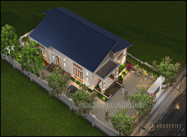 Maison de jardin moderne de plain-pied 170m2