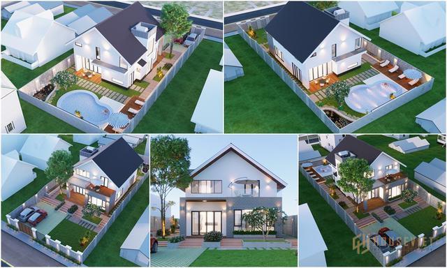 Conception de maison avec mezzanine