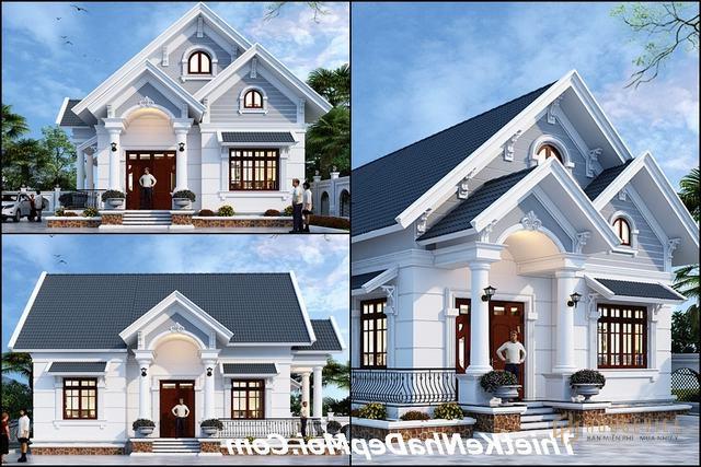 Maquette de maison moderne niveau 4 2019