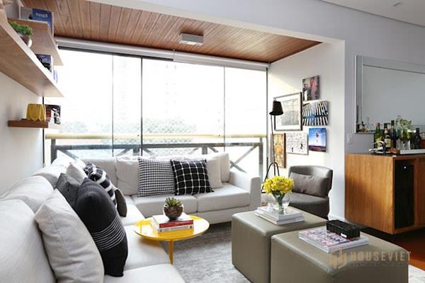 thiết kế phòng khách 12m2