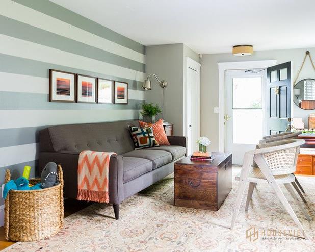 phòng khách thiết kế nhà ống đẹp