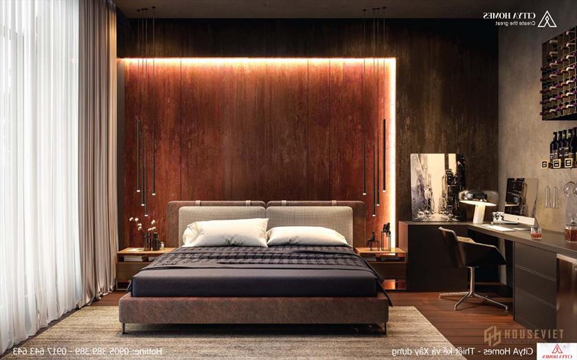 Phòng ngủ mang dáng vẻ huyền bí, gợi cảm giác muốn khám phá