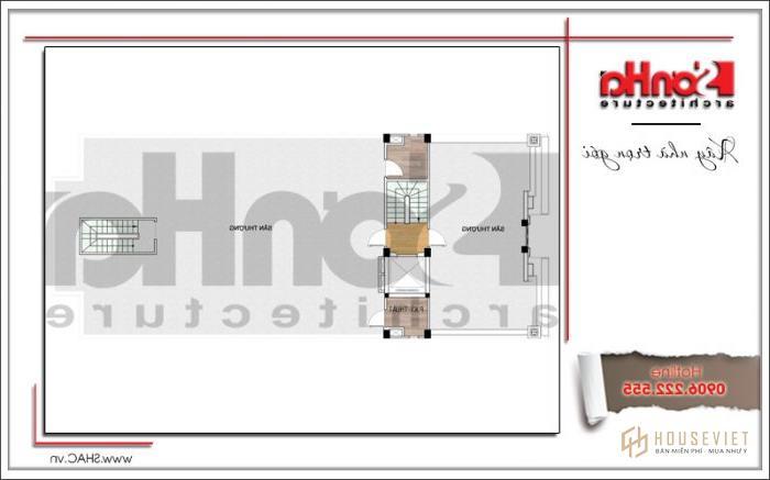 Mẫu khách sạn 7 tầng 3 sao cổ điển tại Hưng Yên - SH KS 0041 21 Mặt bằng công năng khách sạn 3 sao 7 sao cổ điển tại Hưng Yên sh ks 0041