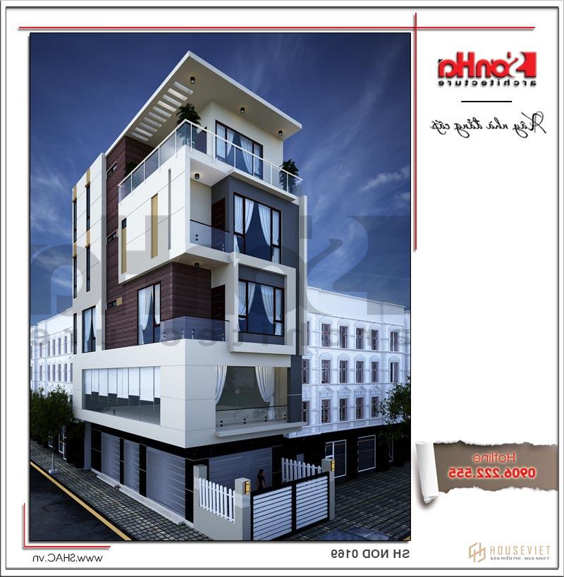 Thiết kế và thi công trọn gói nhà phố hiện đại 5 tầng tại Hải Phòng 14 Xây nhà phố 5 tầng hiện đại diện tích 64m2 tại Hải Phòng