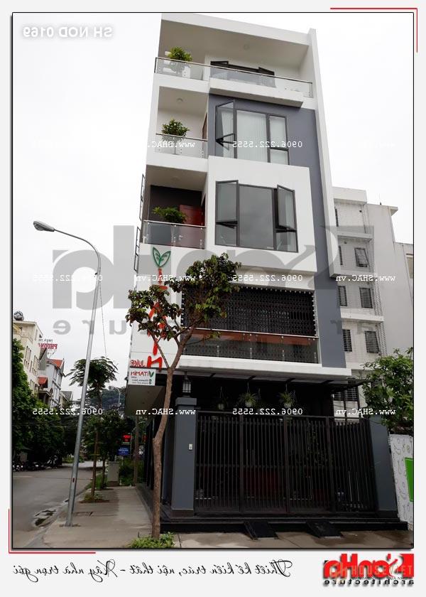 Thiết kế và thi công trọn gói nhà phố hiện đại 5 tầng tại Hải Phòng 19 Hình ảnh đẹp nhà phố 5 tầng hiện đại sai phạm khi thi công hoàn thiện