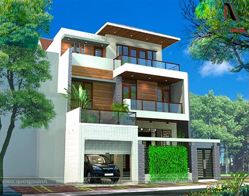 Thiết kế biệt thự hiện đại 140m2