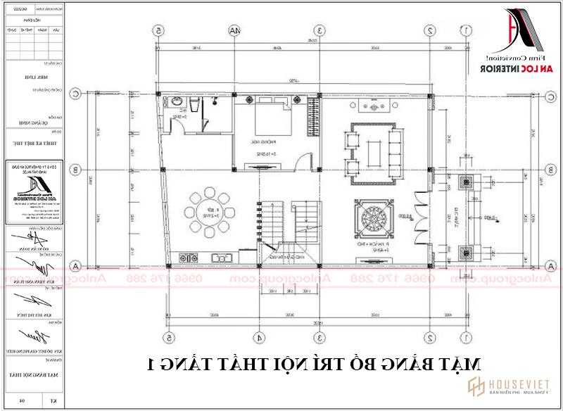 Mẫu thiết kế biệt thự mặt phố 140m2