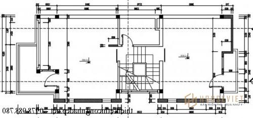 Mặt bằng tổng thể nhà phố 5 tầng 5x12m