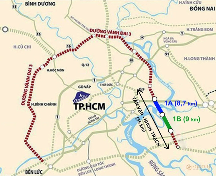 Khởi công hai đoạn Vành đai 3 hơn 9.000 tỷ đồng năm 2021