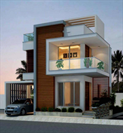 Tuyển chọn những mẫu nhà phố 7x10m có gara