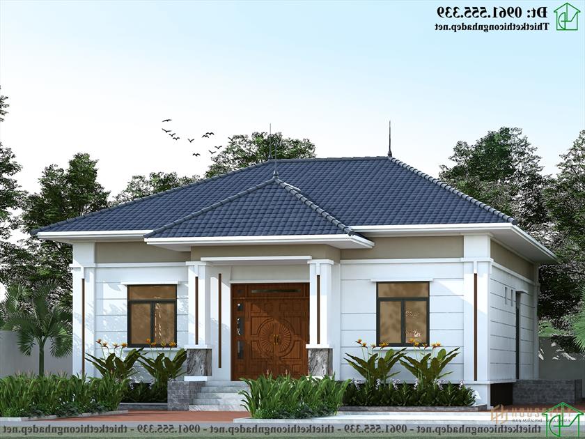 Mẫu nhà cấp 4 đẹp giá rẻ NDNC4172