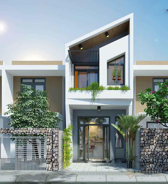Những mẫu mặt tiền nhà ống 2 tầng đẹp nhất được xây dựng nhiều nhất