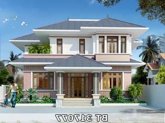Biệt thự mặt tiền 12m 2 tầng BT317077