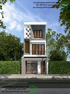 Mẫu nhà phố 3 tầng 5x17m 3 phòng ngủ tiện nghi NDNP3T33