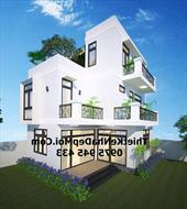 Xem mẫu biệt thự nhà vườn 2 tầng mái thái vuông vức có sân thượng anh Trường TP.