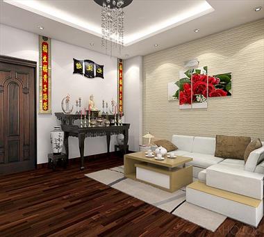 Gợi ý thiết kế bàn thờ phòng khách đẹp tiêu chuẩn cho mọi gia đình