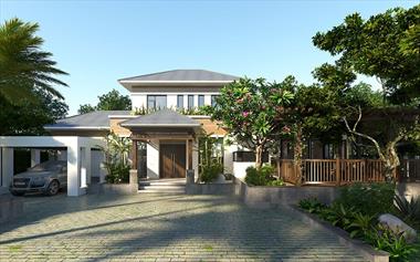 Mê mẩn hơn 10 mẫu biệt thự mini kết hợp sân vườn đẹp quên lối về