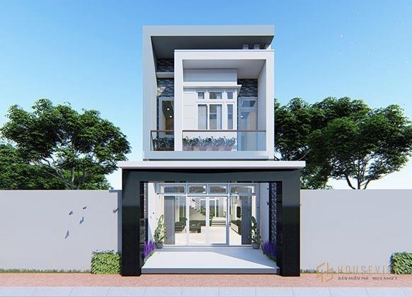 chi phí xây nhà ống 2 tầng 70m2