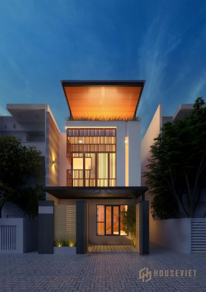 Nhà phố 6x20m giá rẻ thiết kế thông minh