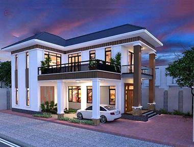 Tham khảo thêm mẫu nhà 2 tầng 9x12m cho không gian sống đẳng cấp