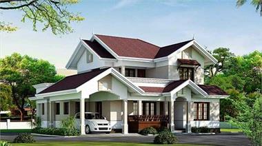 Top 15 mẫu nhà 2 tầng mái tôn đẹp nhất hiện nay