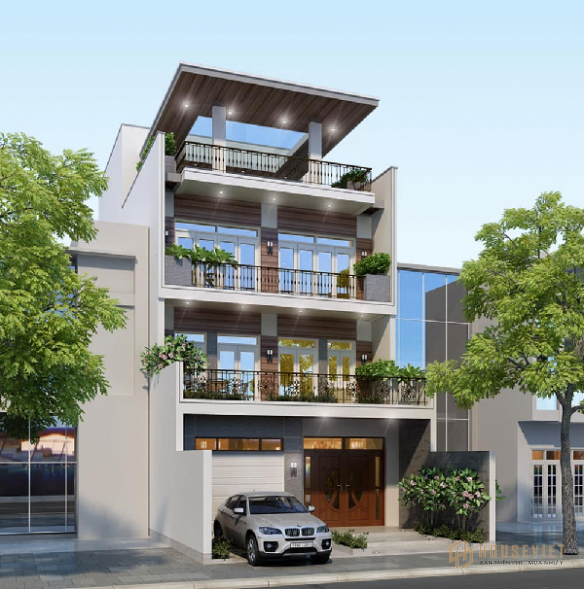 Chiêm ngưỡng những mẫu nhà phố 8×16 đẹp