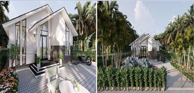 Chiêm ngưỡng vẻ đẹp mê hồn của biệt thự vườn cấp 4 tại Quy Nhơn