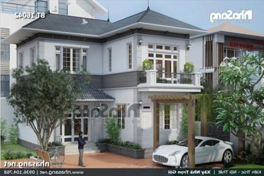 20+ Mẫu biệt thự nhỏ 2 tầng "mini house" đẹp cho gia đình kinh phí hạn hẹp