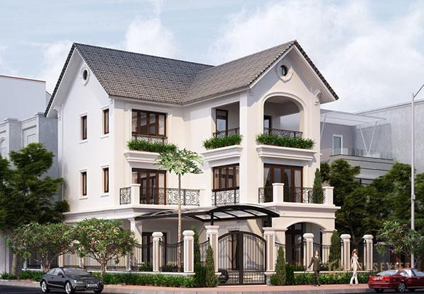 Cách bố trí màu sắc và cây cối xung quanh tạo hiệu ứng ấn tượng cho gia chủ trong lĩnh vực thẩm mỹ